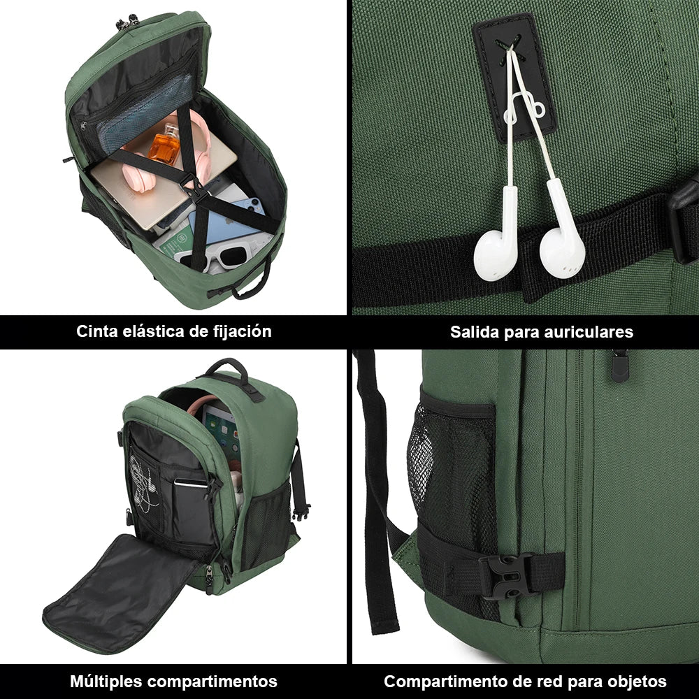 Mochila de cabina 40×20×25