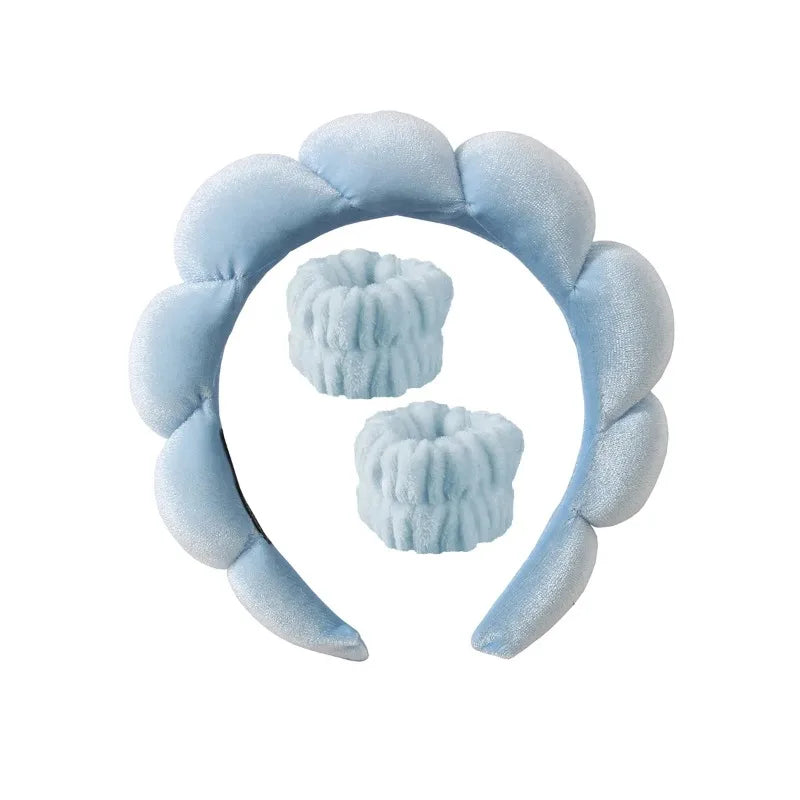 Set spa: diadema y muñequeras