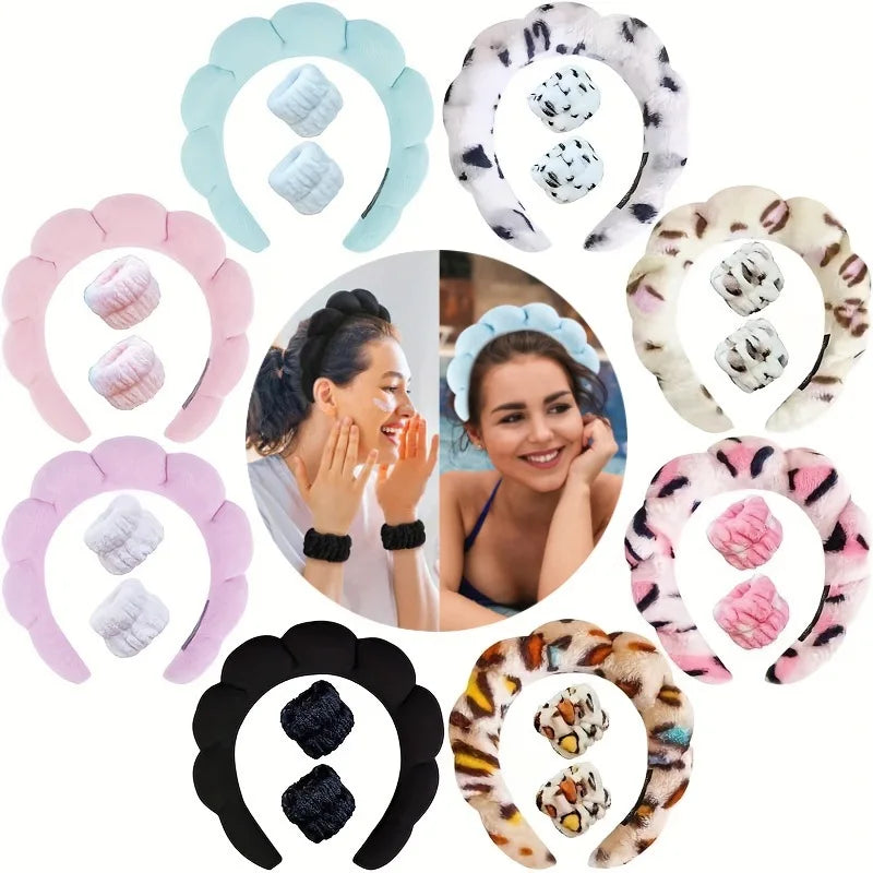 Set spa: diadema y muñequeras