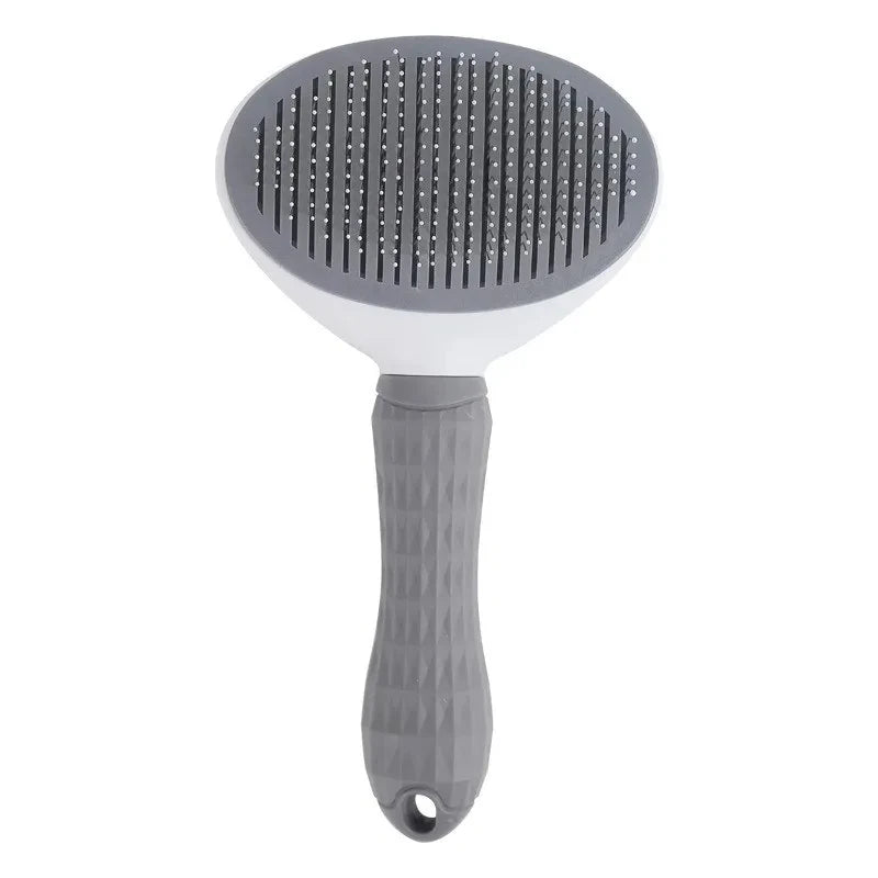 Cepillo autolimpiable para perro y gato