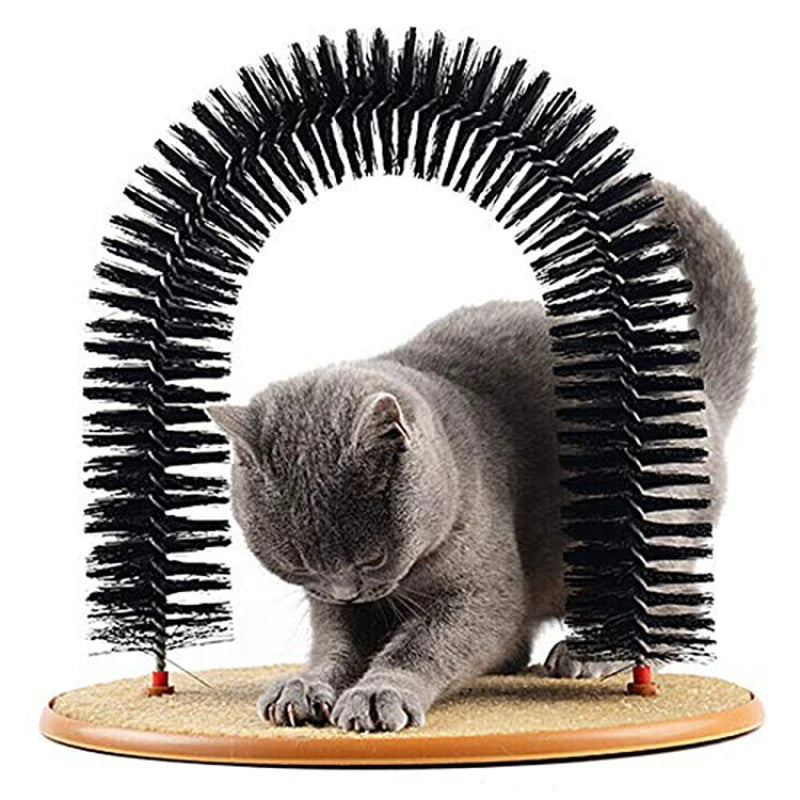 Arco de autocepillado para gatos