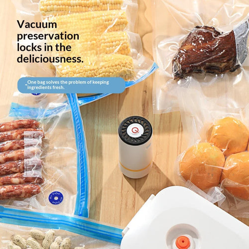 Bomba de vacío portátil para alimentos