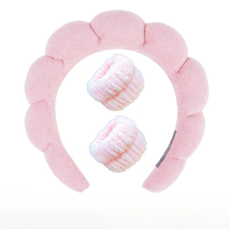 Set spa: diadema y muñequeras