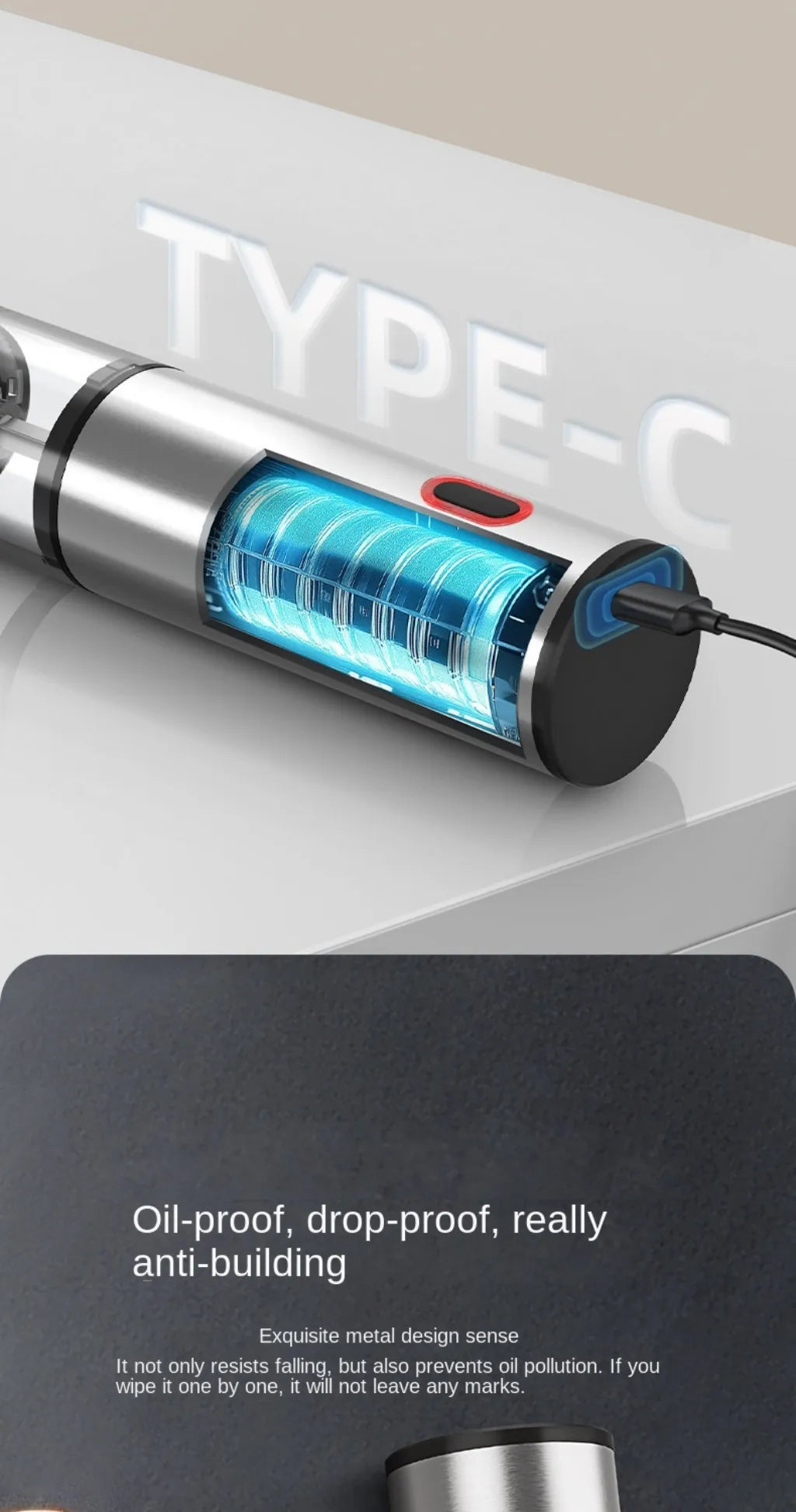 Molinillo eléctrico de sal y pimienta