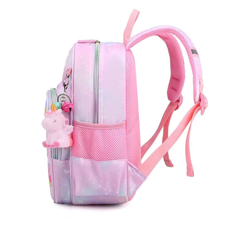 Mochila escolar unicornio