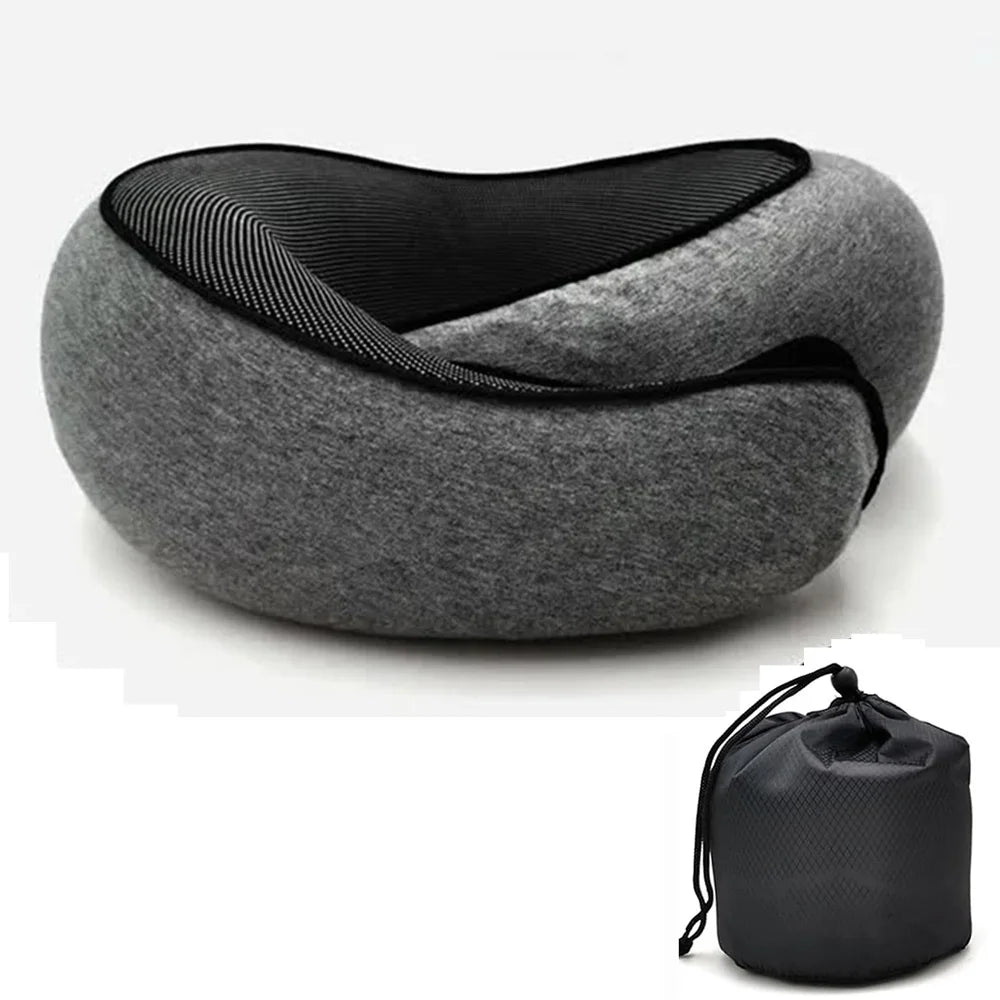 Almohada de viaje viscoelástica