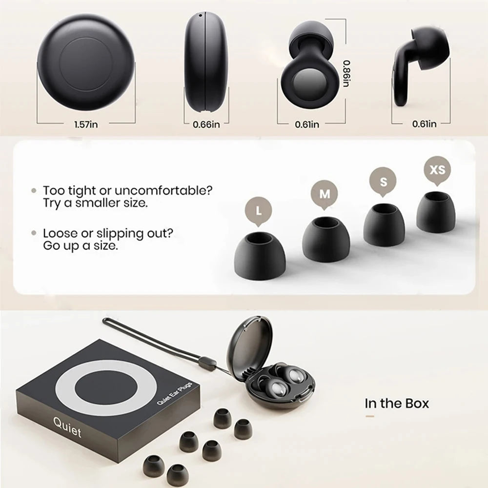 Tapones de silicona para dormir
