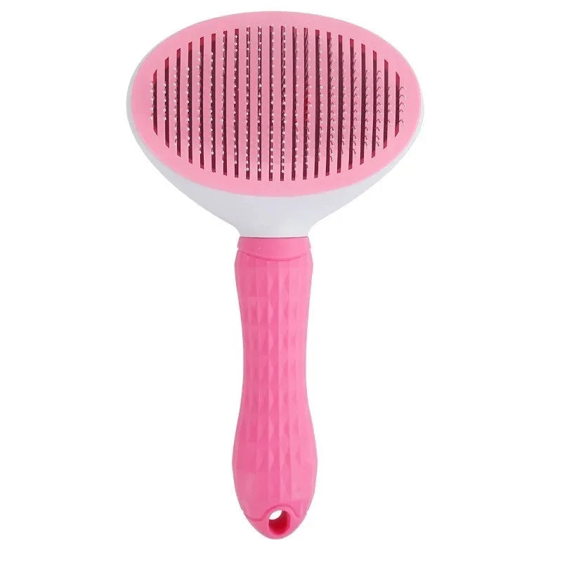Cepillo autolimpiable para perro y gato