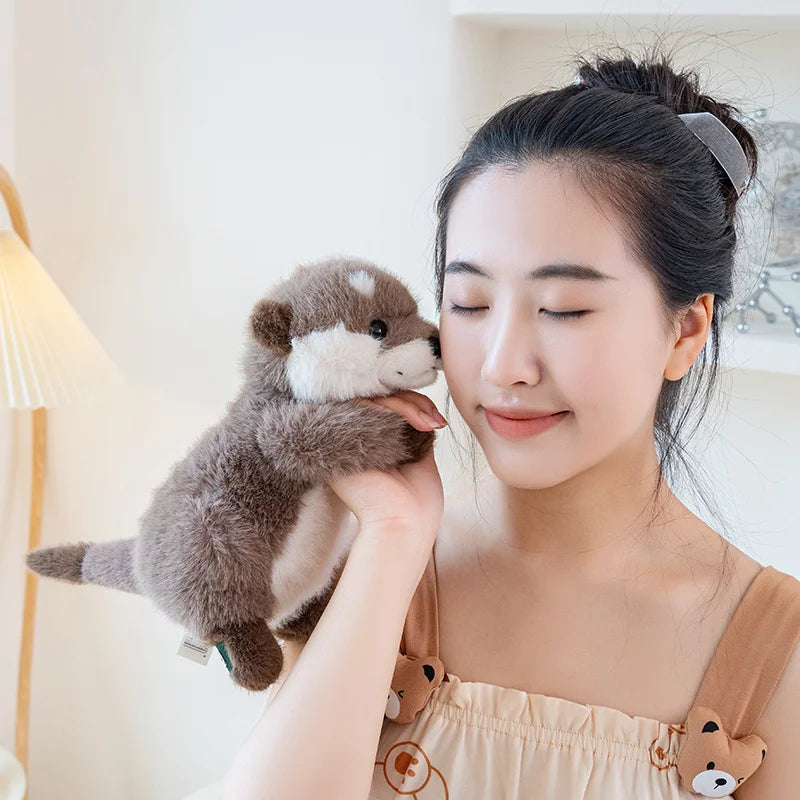 Nutria de peluche con imanes