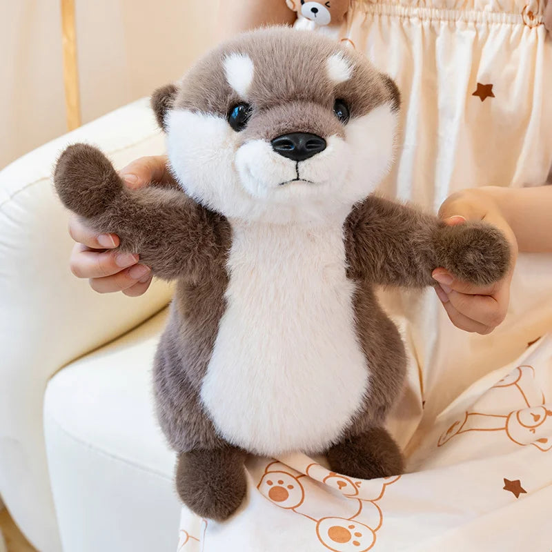 Nutria de peluche con imanes