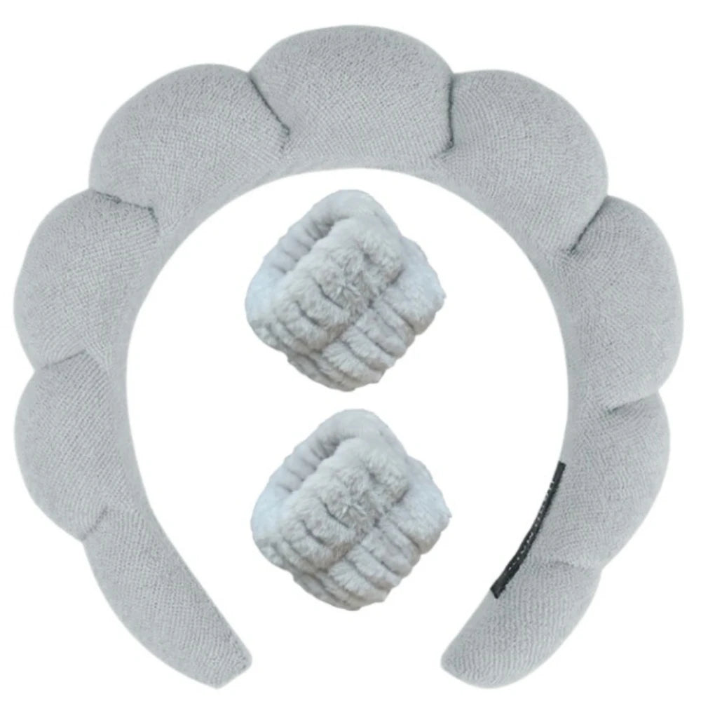 Set spa: diadema y muñequeras