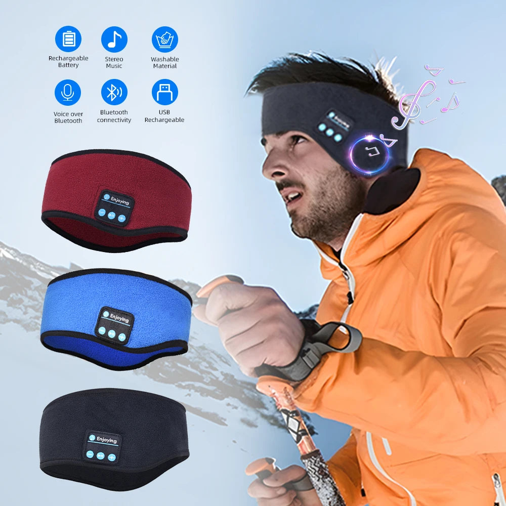 Cinta para dormir con auriculares