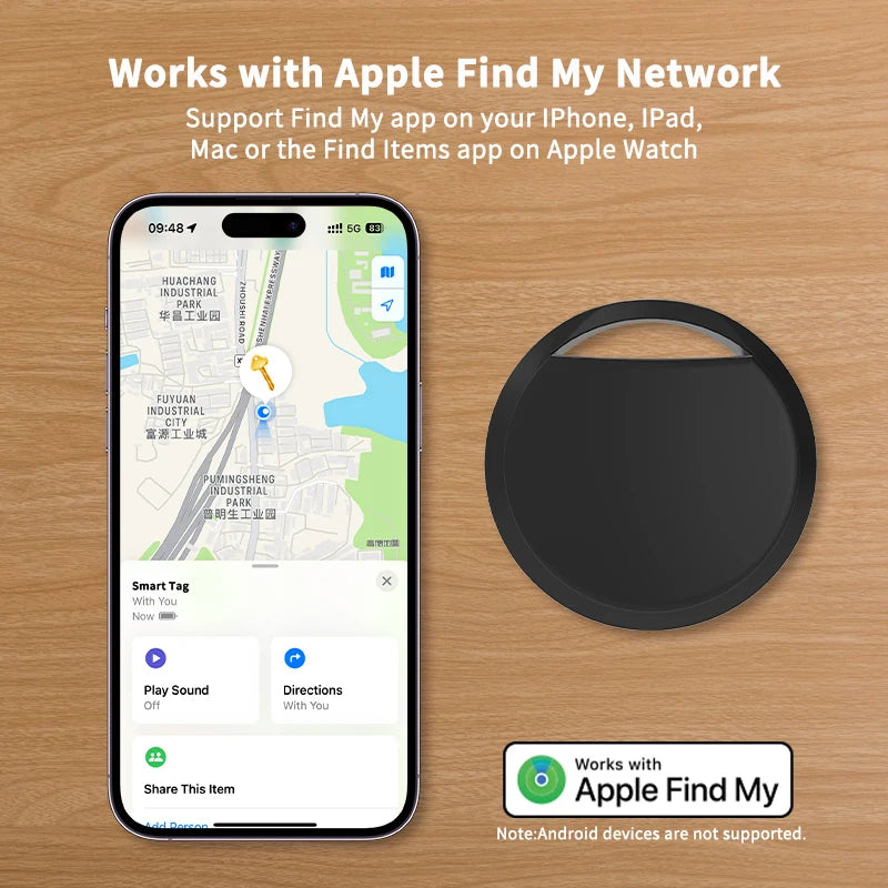Localizador para maleta compatible con Buscar de Apple