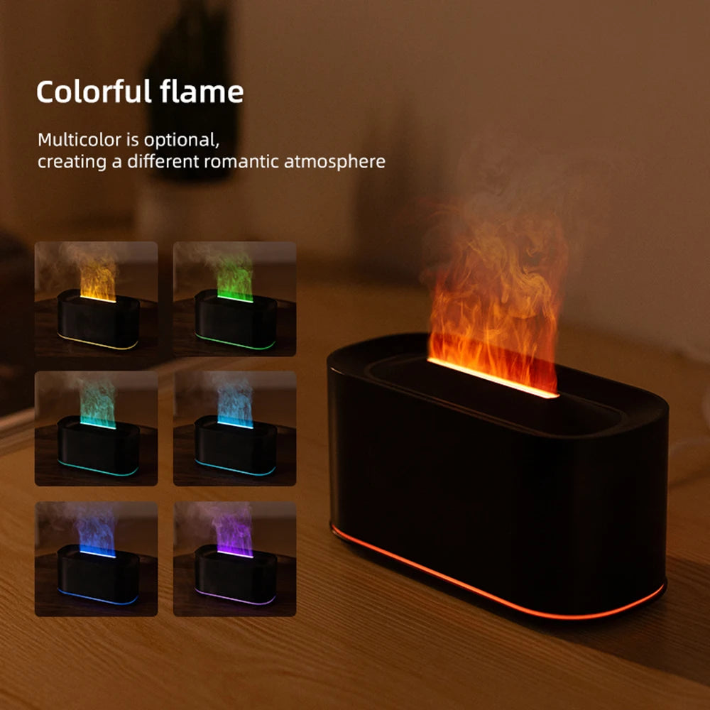 Difusor de aromas con efecto llama