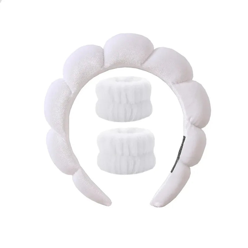 Set spa: diadema y muñequeras