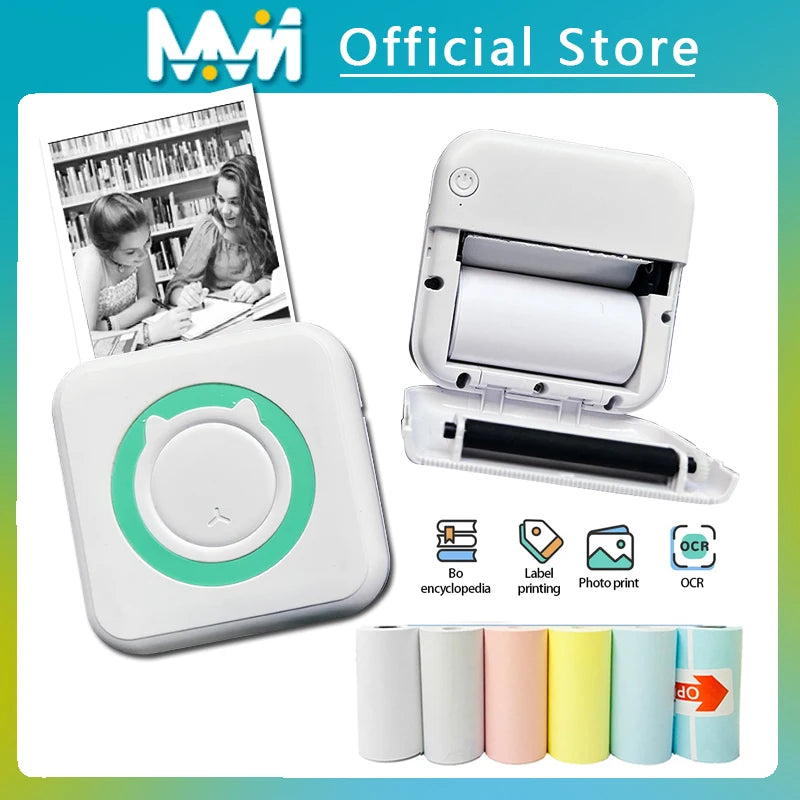 Mini impresora de bolsillo sin tinta