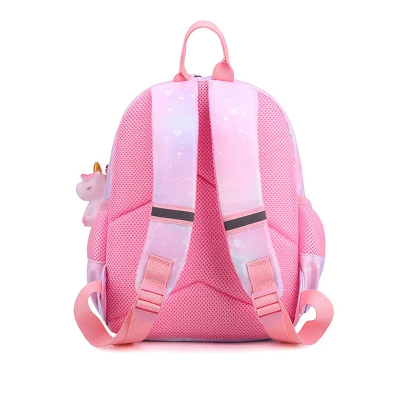 Mochila escolar unicornio