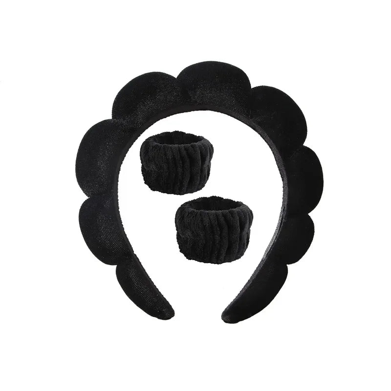 Set spa: diadema y muñequeras