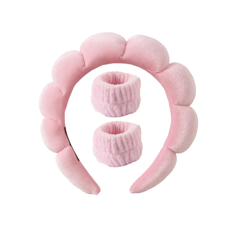Set spa: diadema y muñequeras