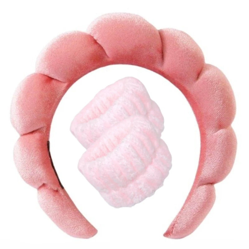 Set spa: diadema y muñequeras