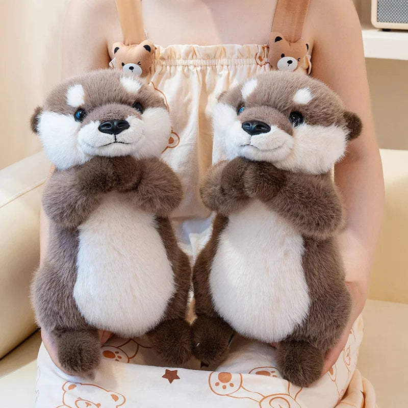 Nutria de peluche con imanes