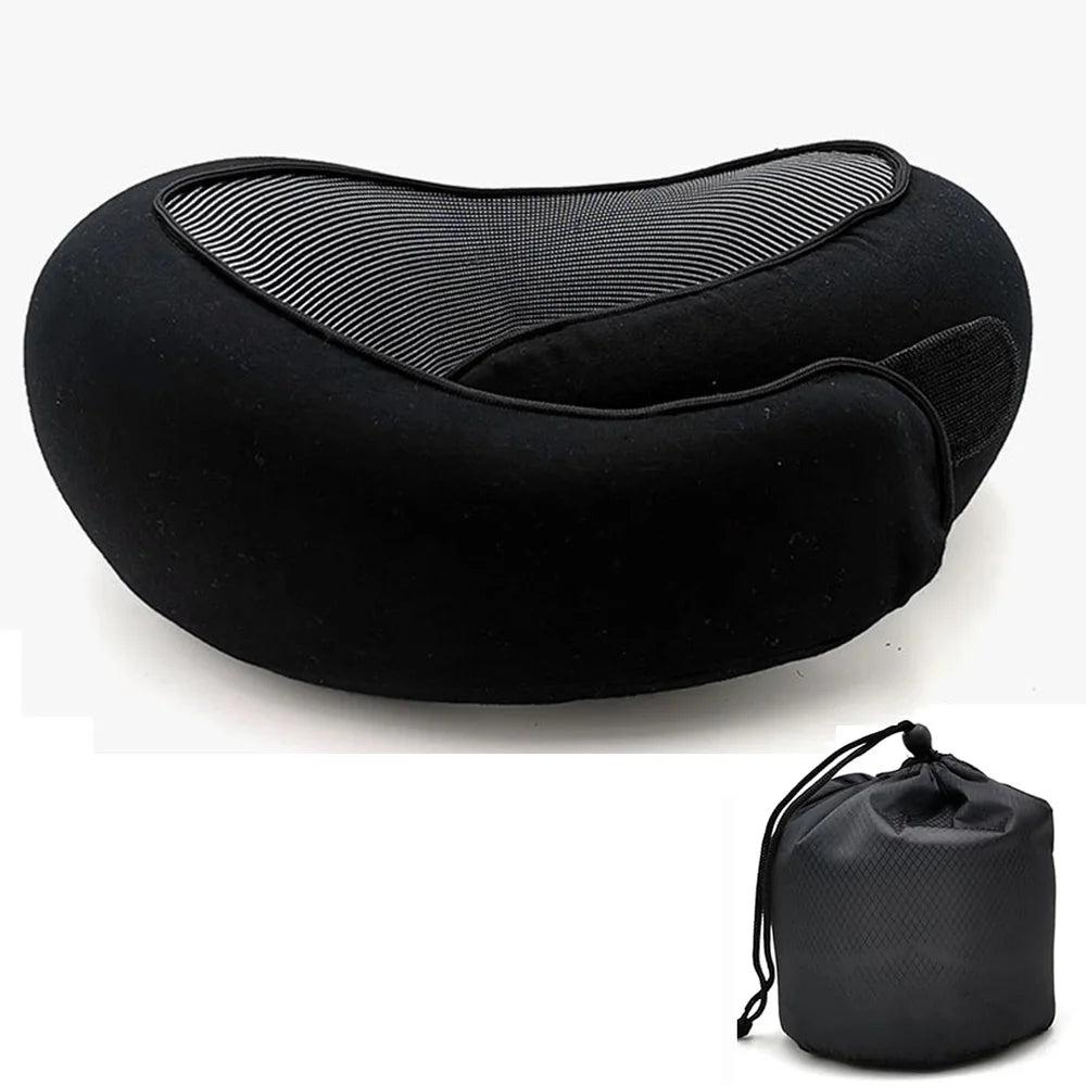 Almohada de viaje viscoelástica