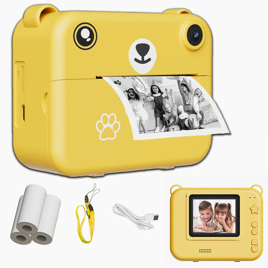 Cámara de fotos instantánea para niños