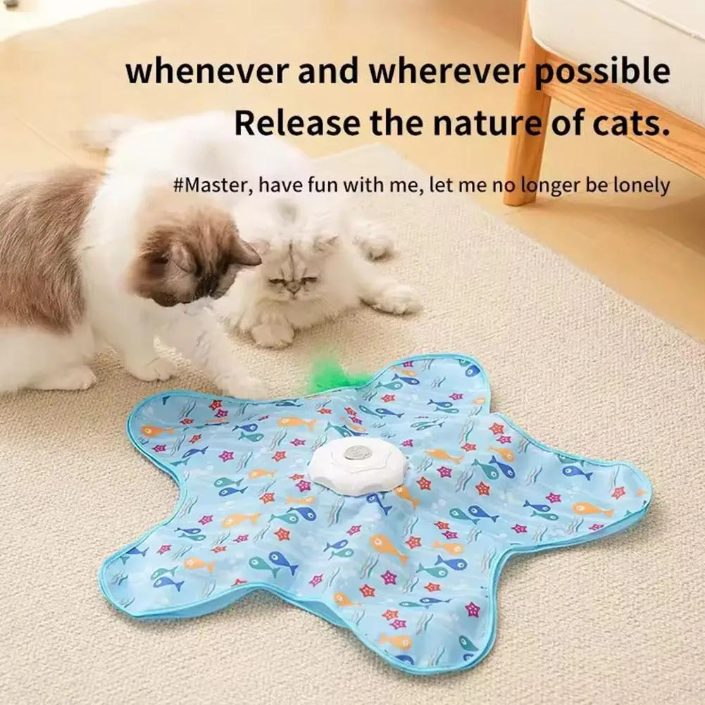 Juguete interactivo con presa escondida para gatos
