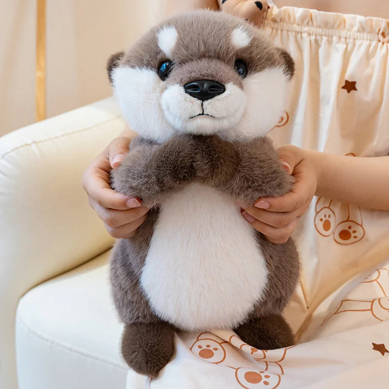 Nutria de peluche con imanes