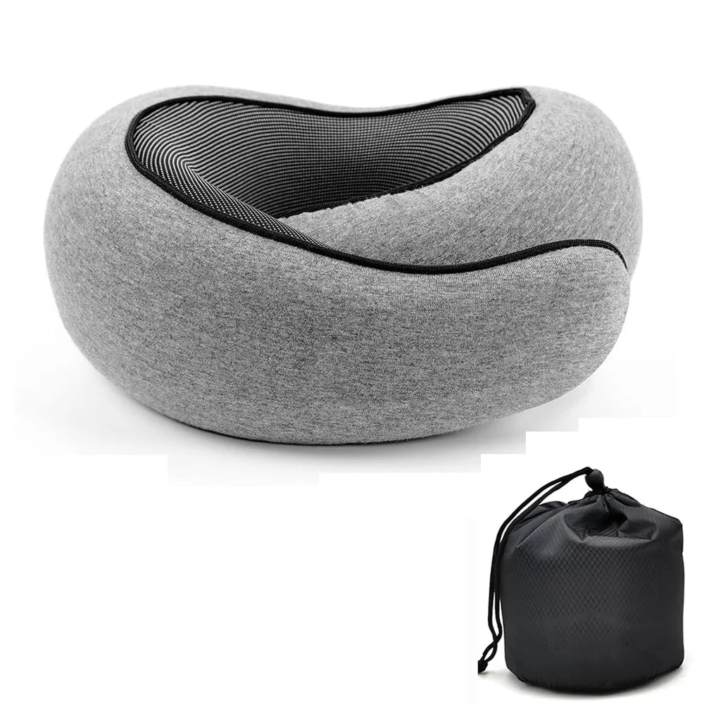 Almohada de viaje viscoelástica
