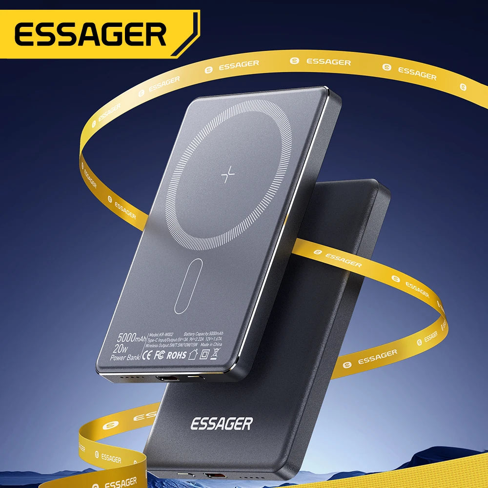 Batería magnética fina 5000 mAh