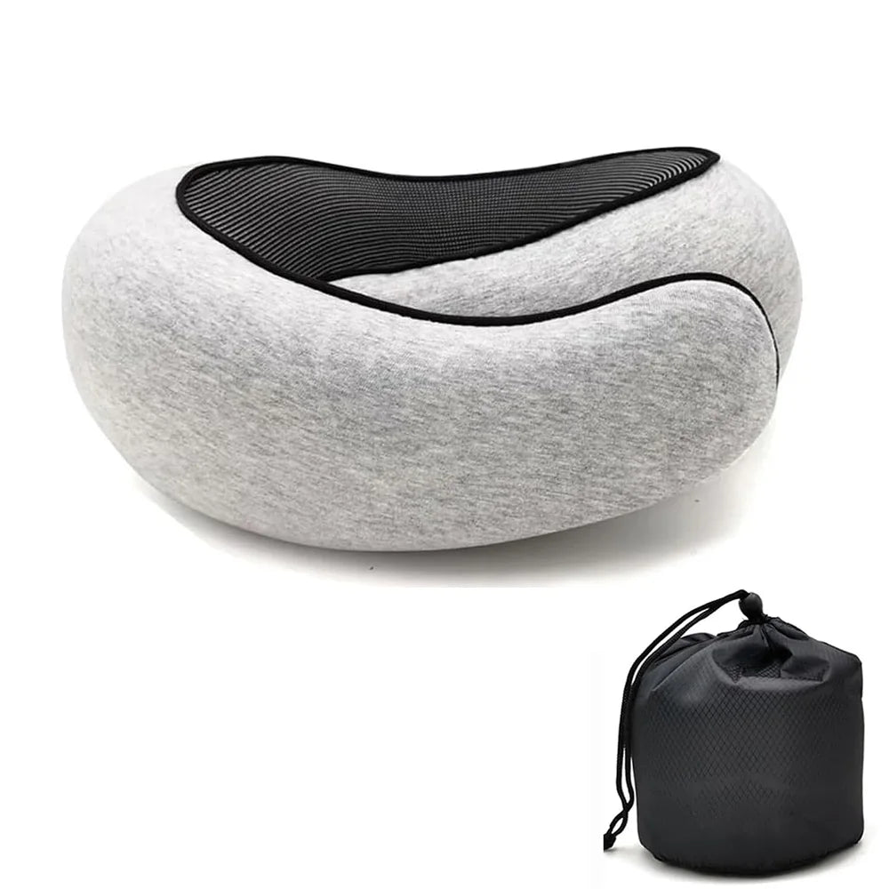 Almohada de viaje viscoelástica