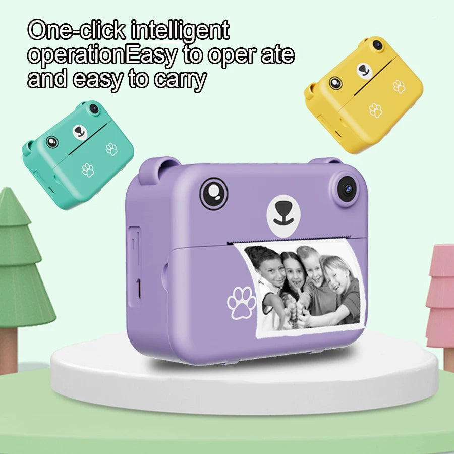 Cámara de fotos instantánea para niños